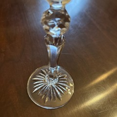 Waterford Cherished Moments 2000 Toasting Champagne Glass Flutes Gold Rim Set