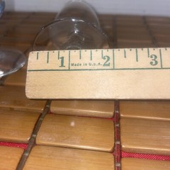 Vintage Clear Brandy Glass Mid Century Modern EstateFind