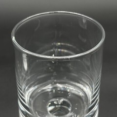Vtg Set 2 MCM 70s Glasses Tumblers Goblets Bar Crystal Thick Stem Scandinavian