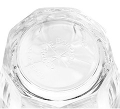 Bormioli Rocco ROCK BAR 4939Q334 Clear Panel Tempered 6.75 OZ Juice Glass NEW