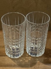 Mikasa Set Of 2 Kerry Highball Glasses 5 3/8” X 2 7/8” (11.75 Oz)