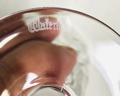 WATERFORD Crystal ALANA PATTERN 4 oz Dessert Wine 5 3/4”H 2.5/8”D Clear Glass