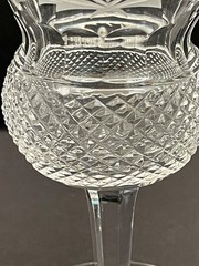 SET 6 ENDINBURGH CRYSTAL THISTLE 5 1/4″ WINE GLASSES