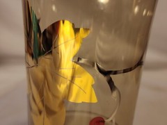 MCM Drinking Glasses Holly Set Of 6 Highball