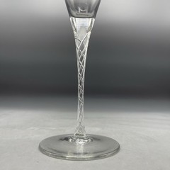 Vintage Air Twist Stem Champagne Flutes Set Of 2 Toasting Flutes