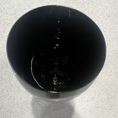 Disney Nightmare Before Christmas Glass Goblet 40 oz Black Halloween