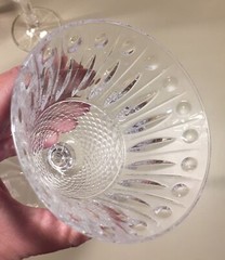 Vintage Sutton Place Shannon Water Goblets 7 7/8″ Set of 4