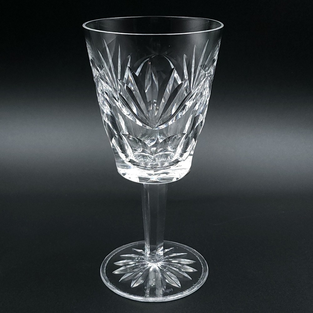 Waterford Ashling Crystal Water Goblet 6 7/8 in 8 oz Signed One Glass Vintage