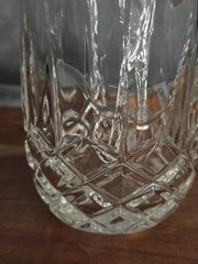 18 oz Crystal D’ Argues Longchamp Diamax Heavy Crystal Handled Beer Mug