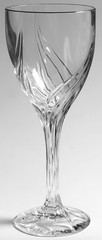 Lenox Debut Platinum Wine Glasses Set Elegant Clear Swirl