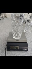 Ralph Lauren RLL Crystal Highball Glass Aston Pattern Heavy 1 lb 9 oz