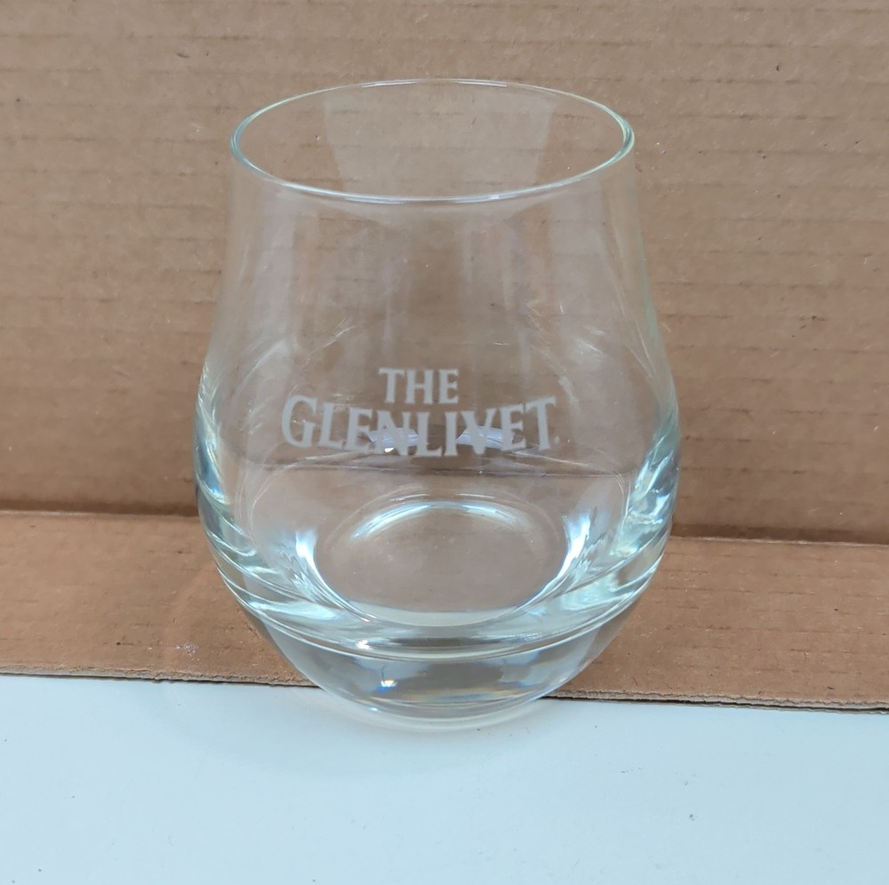 The Glenlivet Whiskey Tasting Glass Scotch Whisky Nosing Glass Logo