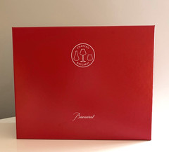 Baccarat Chateau Tasting Glass Red Wine Clear Crystal Large 2611151 Set of 2 NIB