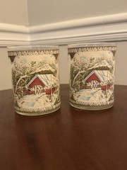 Johnson Brothers «Friendly Village» Set of TWO, 14 Ounce High Ball Glass
