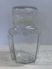 Libbey Chivalry Clear 7 inch Storage Jar