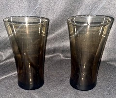 Linden Mocha by Anchor Hocking 17oz Flat Tumblers- Set of 2
