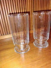 Set of 2 VTG Dansk Designs Gustav Highball Tumblers Glasses 12 Oz France