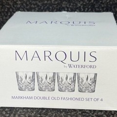 Marquis by Waterford Markham Double Old Fashioned Glasses, Set of 4