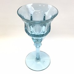 Moser Alexandrite Purple & Blue Color-Change Water Goblet / Stemware Wine Glass