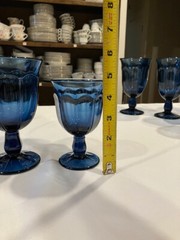 Provincial-Colonial (Dark) Blue by Noritake – 22pcs of Vintage Glassware