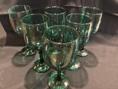 Juniper Green Libby Wine, Water Glass – Set Of 6￼