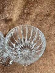 Park Lane Water Goblet by MIKASA H: 6 3/4” W: 3 1/4” 1987-2010. W-48