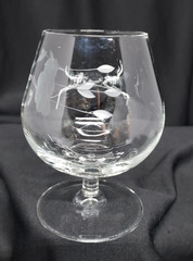 SET OF 6 PRINCESS HOUSE BRANDY SNIFTERS HERITAGE PATTERN 4.5″ 1980s NOW RETIRED