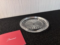 Baccarat Crystal Bottle Coaster D: 13.5 Cm