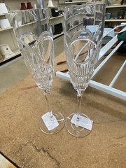 Waterford Love Flutes Wedding Vows Fluted Champagne