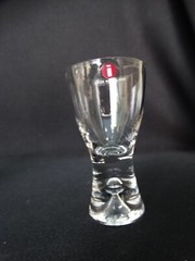 Iittala Crystal Finland Tapio 1.5oz Cordial(s) Labels Attached Excel. Used Cond