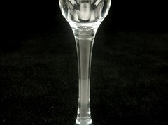 Bell Shaped Cordials, Set of 2, Stemmed on Footed Base, Dinner Candle Holders