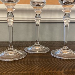 Mikasa Antique Lace Fluted Champagne Goblets Set Of 3 Middle Floral