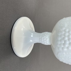 Indiana Colony Harvest Grape Milk Glass Water Goblets 5 1/4″ Set Of 2 Footed