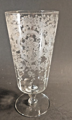 Glastonbury Bridal Bouquet Stem 2010 Iced Tea Glass 6.25 inches tall