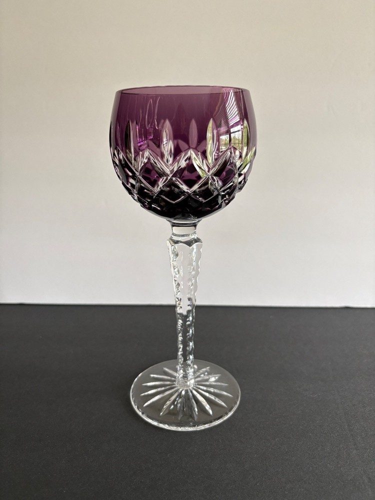 AJKA ARABELLA AMETHYST WINE HOCK 8 1/8 IN. TALL