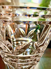 Vtg Set of 2 Royal Limited RLZ7 Crystal Water Goblets 8″ Bohemia Czech Republic
