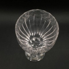 STUART MONACO 3 PIECE LOT: SET OF 3 CRYSTAL CLARET WINE GLASSES CR2278