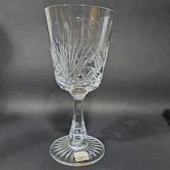 Oscar De La Renta Crystal Austria Stemmed Glass Water Wine Drinkware Barware