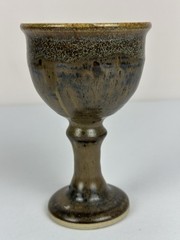 Ceramic Pottery Wine Goblet / Grail / Chalice