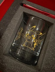 Baccarat x Pokemon Pikachu Lightning Gold Tumbler Glass 2815139 MSRP $560 – NIB