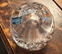 WATERFORD CRYSTAL (2) VERY RARE LISMORE SHOT GLASSES 2 3/8″ MINT Cond. (Lovely)