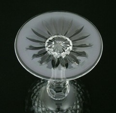 ROGASKA GALLIA CRYSTAL 7 1/8″ CHAMPAGNE / TALL SHERBET w/ STAR BASE HARD TO FIND