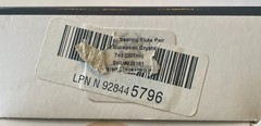 LENOX CRYSTAL-ADORN (retired pattern) 2-Piece Etched Toasting Flute Set-NIB