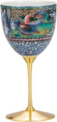 JAPAN KUTANI Kutani Yaki Wine Cup Old Kutani Flower and Bird 120cc Made in Japan
