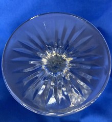 Libbey American Brilliant Goblet 7 1/8” David Star Pressed Cut Glass Water Wine