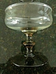 Libbey Tawny Accent Smoke Brown Footed Champagne Glass Sherbets Set of 4
