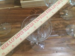 Morgantown Milan (7668) Stem Water/Wine Glasses -Set of 6- 7 5/8» needle etch