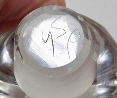 Antique Gorgeous BACCARAT France Crystal GUERLAIN Perfume Bottle *STOPPER ONLY