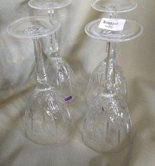 NIB Marquis by Waterford SPARKLE Set #4 Oversize All Purpose Goblet Wine Glasses
