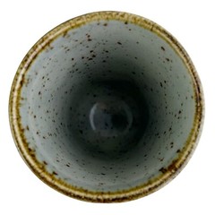 Vintage Otagiri Stoneware Goblet Cups Set 4 Japan Mariner Sierra Brown Speckled
